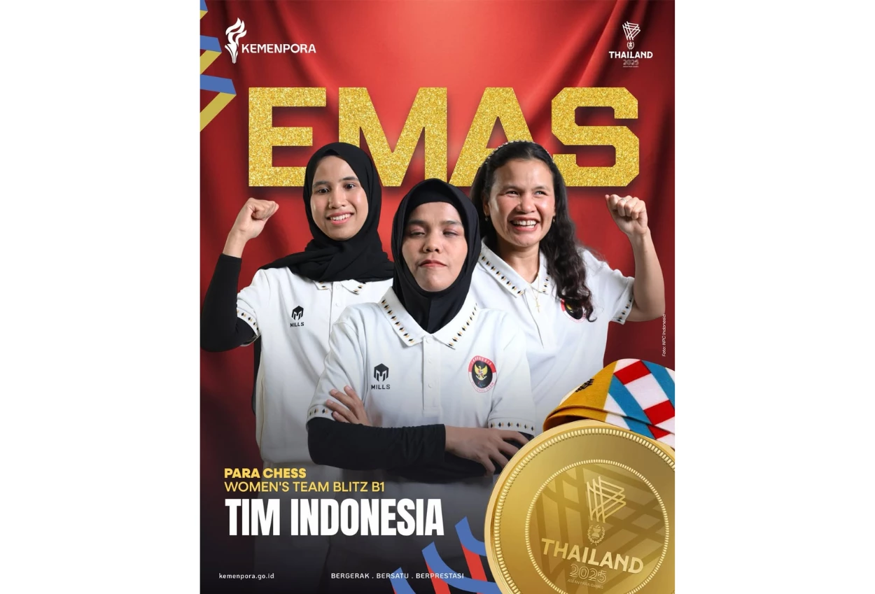 Indonesia jadi runner up asean para games 2025, sabet 135 medali emas!