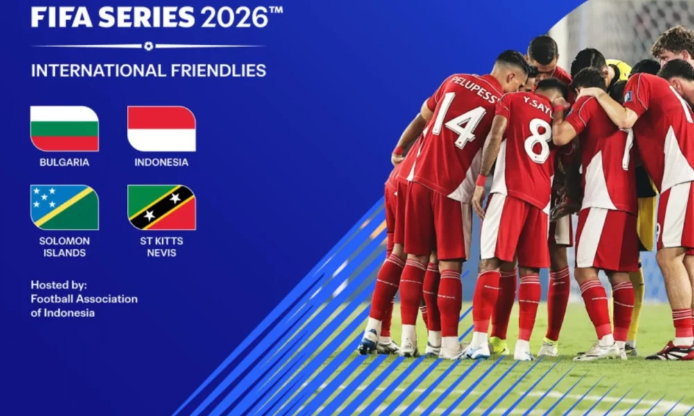 Ini 3 lawan timnas indonesia di fifa series 2026, ada siapa saja