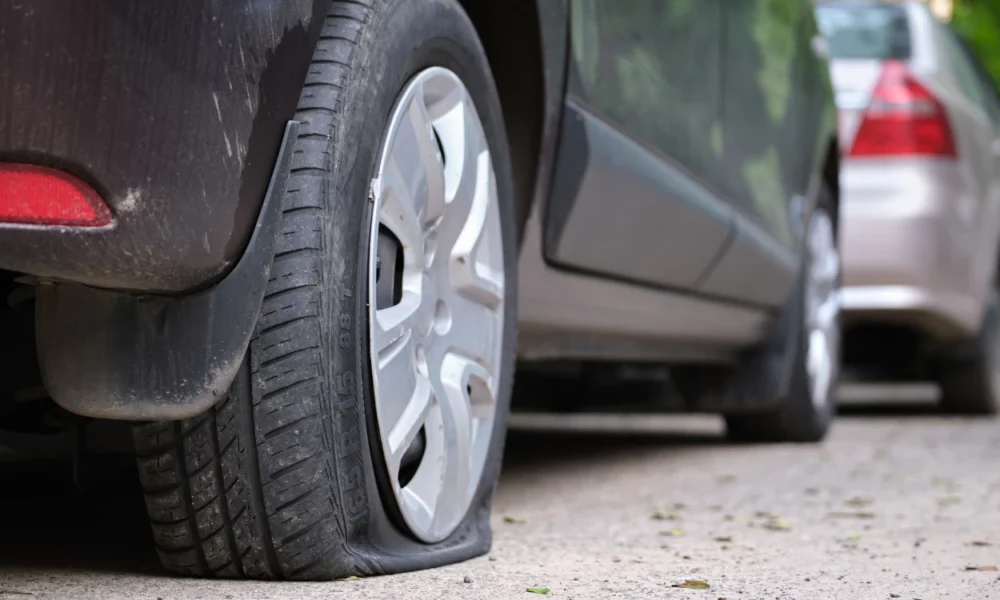 Jangan panik! begini cara mengatasi ban mobil pecah saat berkendara