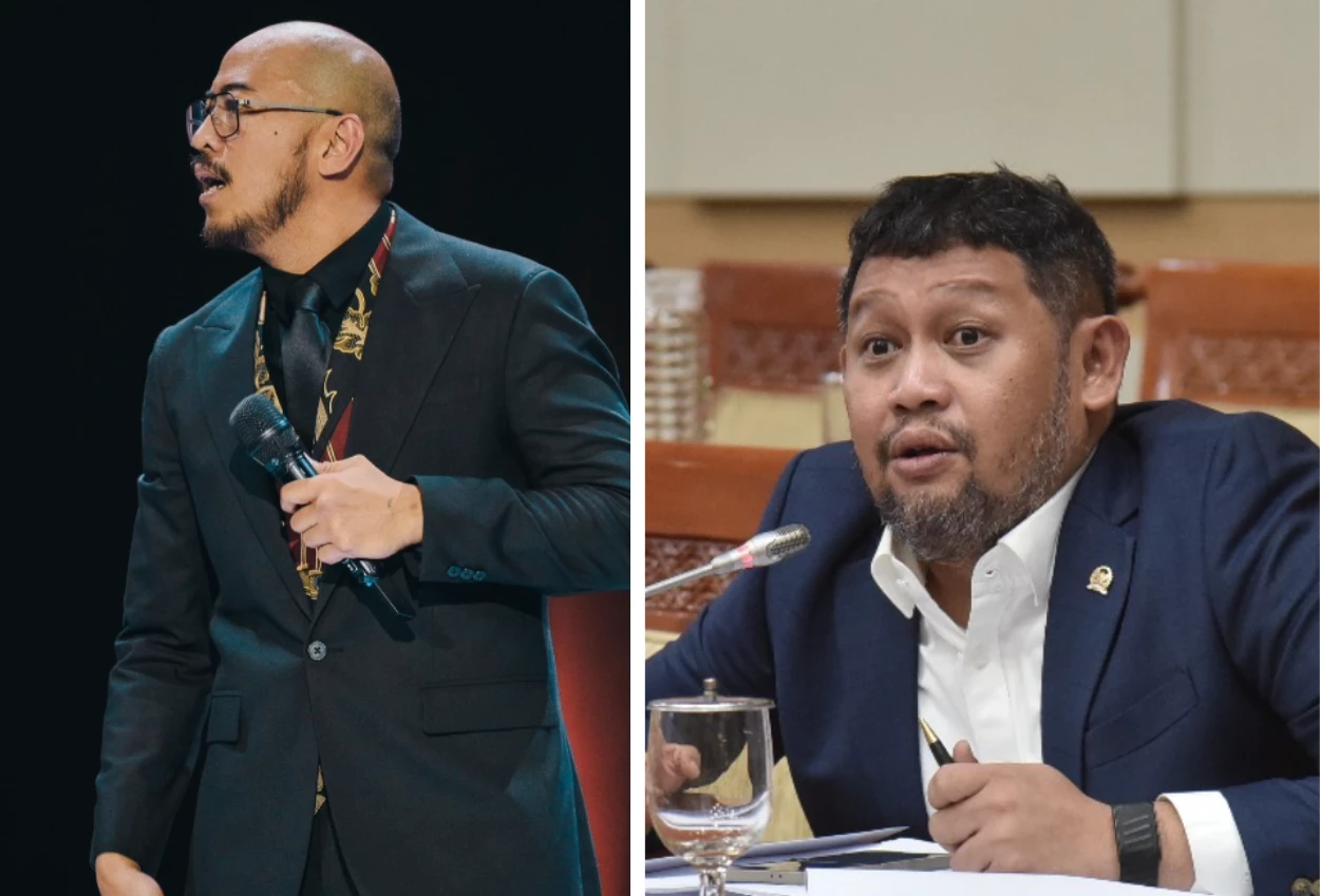 Komisi iii dpr sebut kritikan pandji di mens rea tak perlu dibawa ke ranah hukum