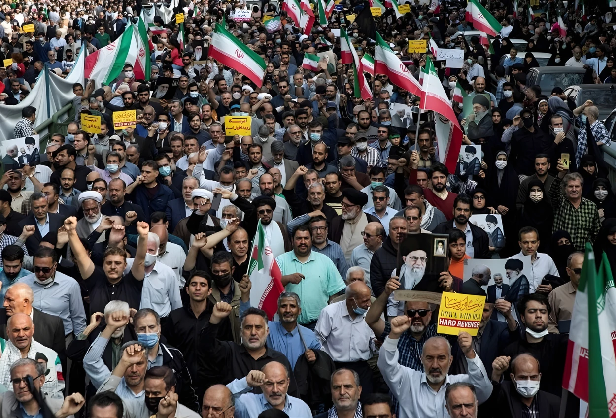 Korban tewas akibat demo besar di iran tembus 2.000 jiwa!