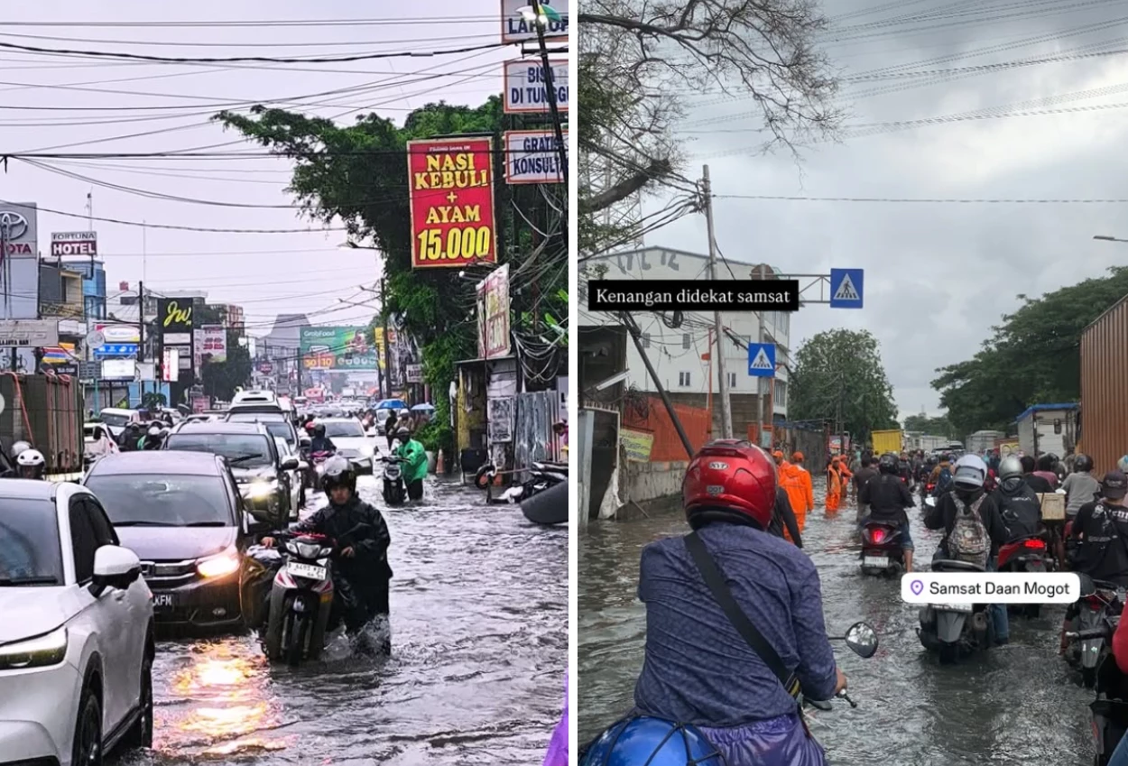 Lebih dari 18 rt di jakarta terendam banjir kamis pagi