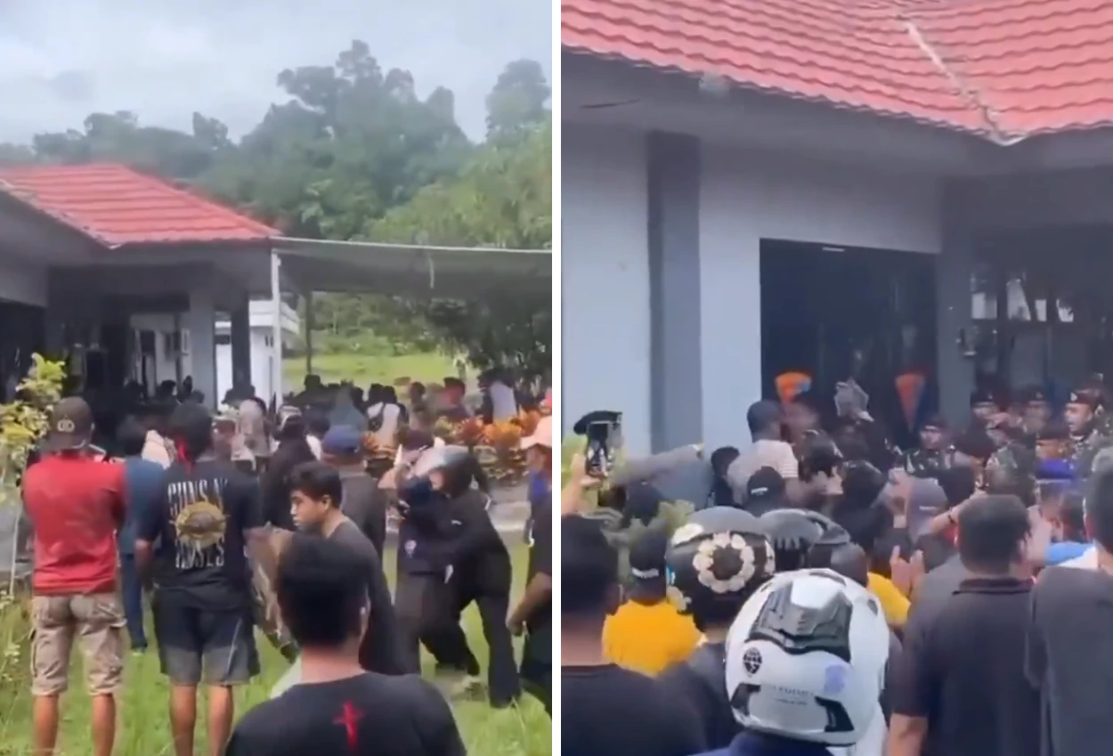 Lima oknum tni yang keroyok guru di smk talaud hingga babak belur ditahan