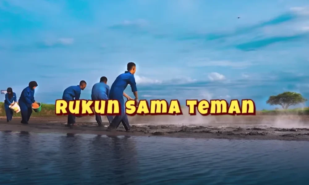 Lirik lagu rukun sama teman karya mendikdasmen, wajib dinyanyikan saat upacara