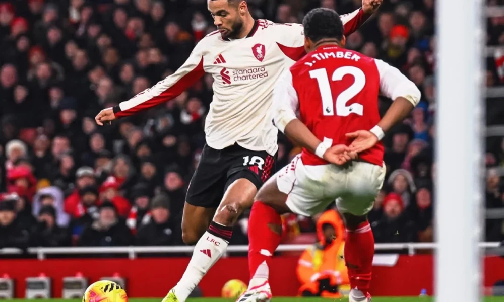 Liverpool vs arsenal 0 0 conor bredley cedera