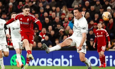 Liverpool vs barnsley 4 1 ekitike dan wirtz tukar assist dan gol