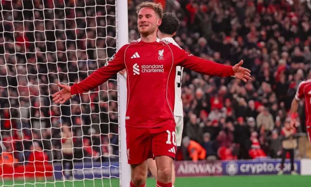 Liverpool vs qarabag 6 0 the reds pesta gol di anfield, pastikan tempat di 16 besar