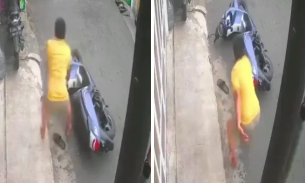 Maling motor tembak warga pakai senpi di palmerah, korban dilarikan ke rumah sakit