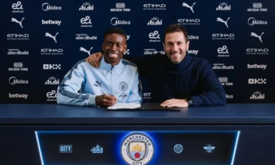Marc guehi resmi gabung dengan manchester city
