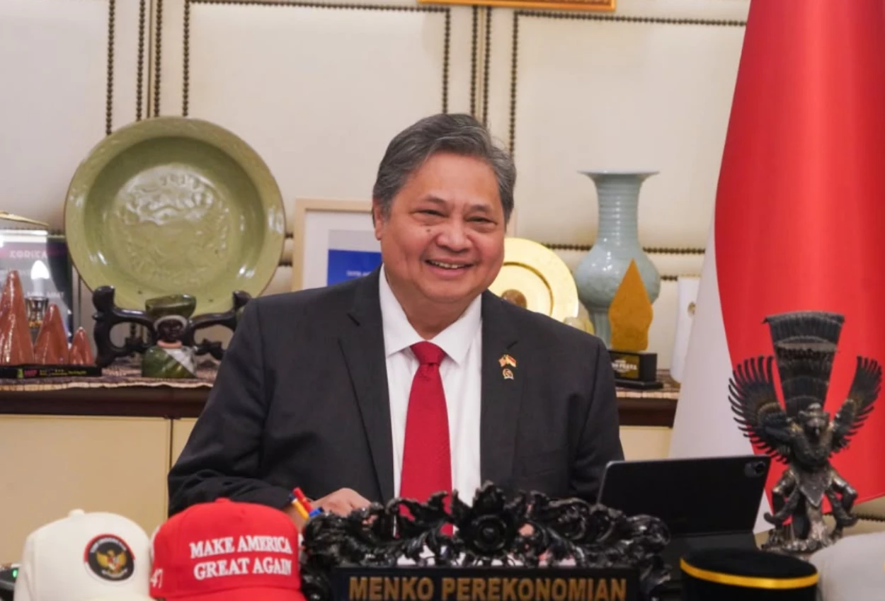 Menko airlangga sambangi kpk, bahas negosiasi tarif as