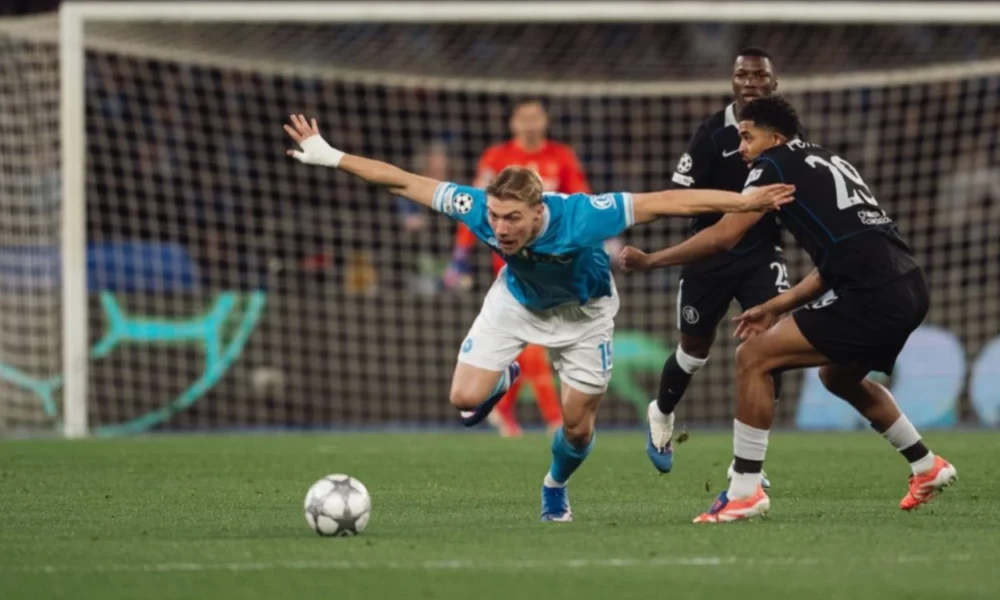 Napoli vs chelsea 2 3 joao pedro pastikan the blues lolos 16 besar liga champions