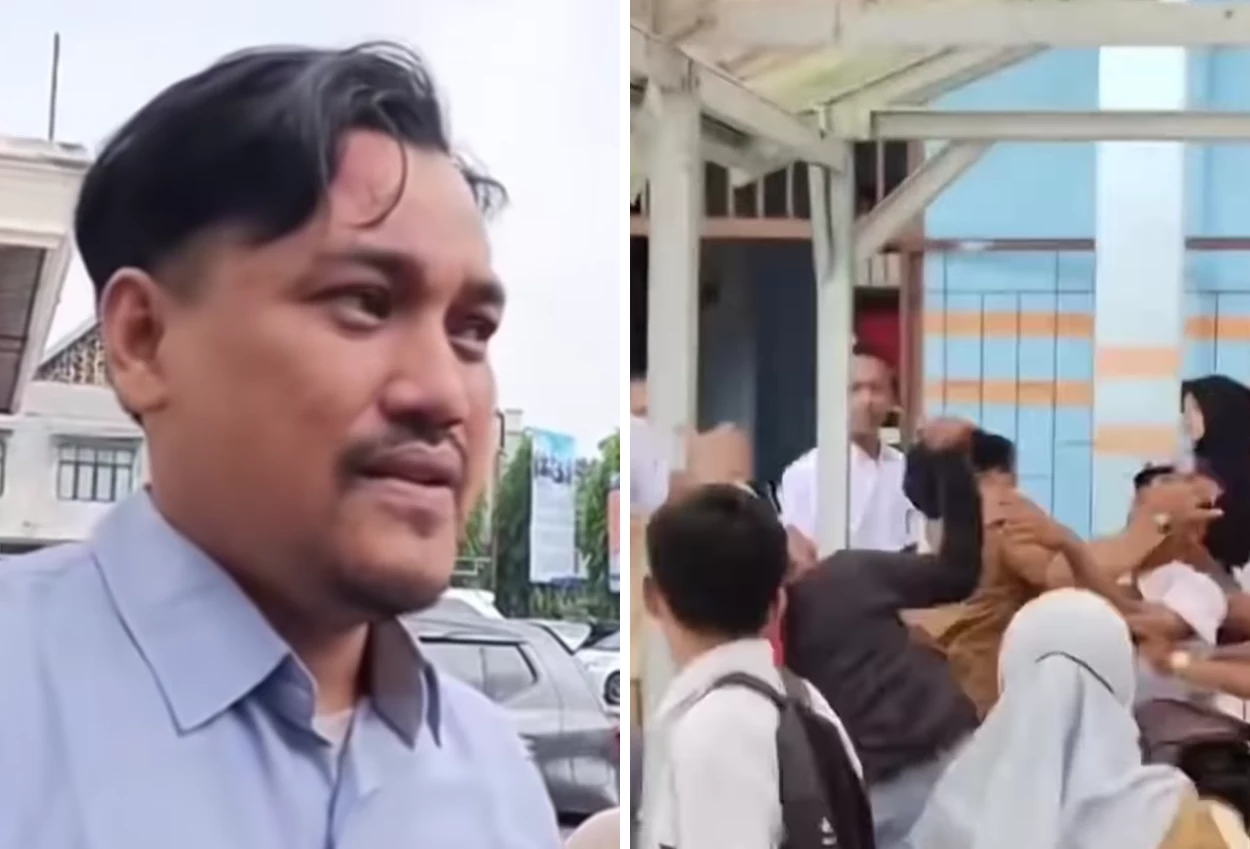 Oknum guru di jambi yang cekcok dengan siswa buka suara, begini pengakuannya!