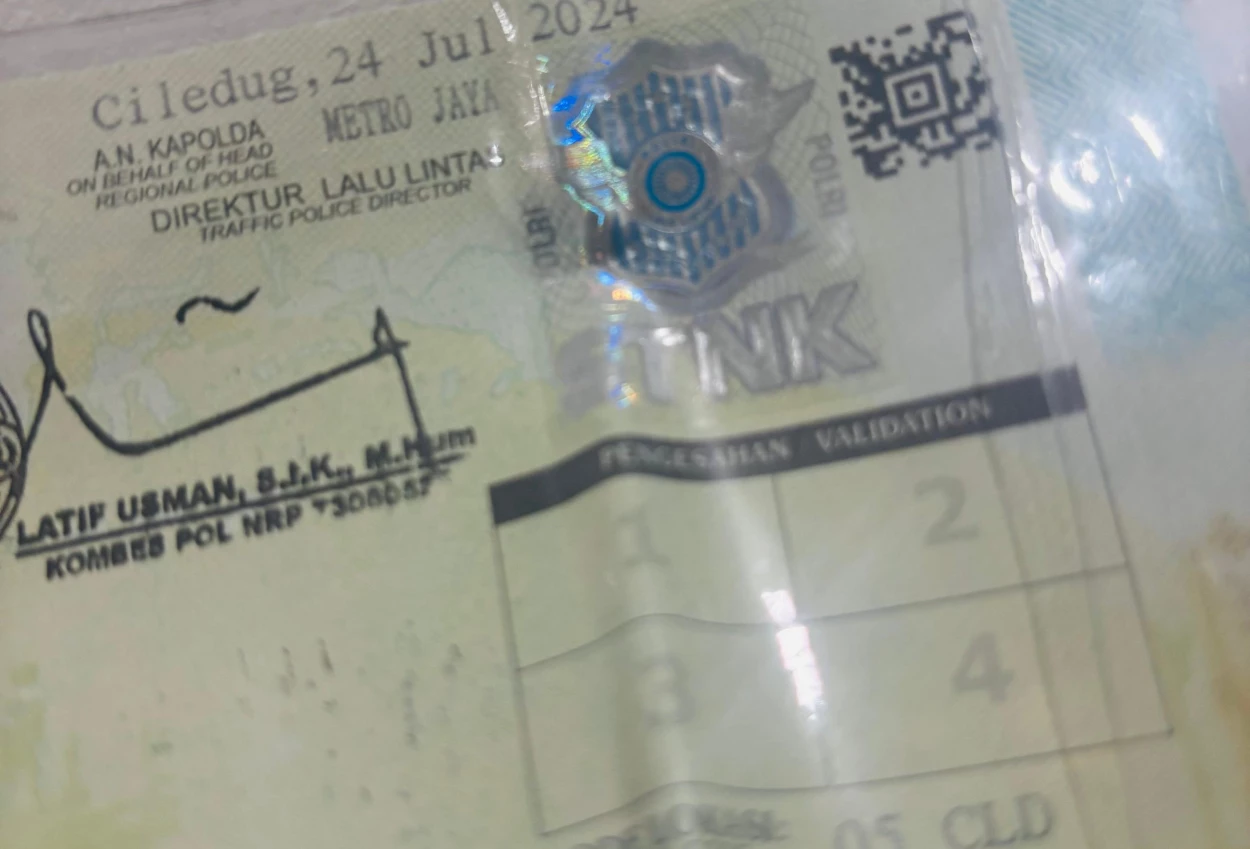 Pajak stnk kini bisa dibayar online, bukti dokumen bisa cetak sendiri (2)