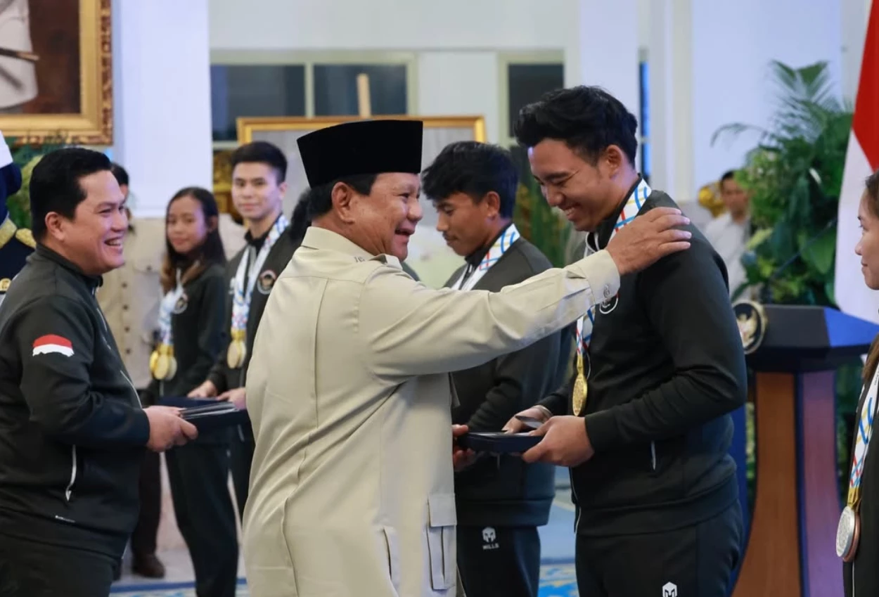 Penuhi janji, prabowo beri bonus rp1 miliar untuk peraih medali emas di sea games 2025