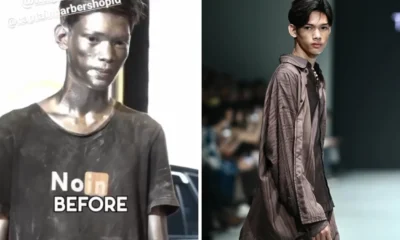 Pernah jadi manusia silver di pasar baru, mike octavian kini terjun ke dunia model