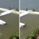 Pesawat smart air jatuh di pantai nabire, bawa 13 penumpang
