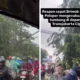 Pohon tumbang timpa mobil di ciputat imbas hujan deras dan angin kencang