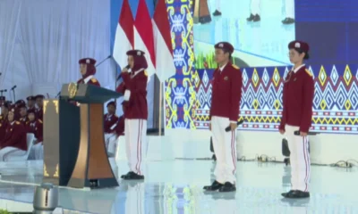 Prabowo kagum, siswa sekolah rakyat sampaikan pidato perdamaian dalam empat bahasa