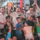 Prabowo rayakan tahun baru di posko pengungsian tapsel, ajak warga doa bersama