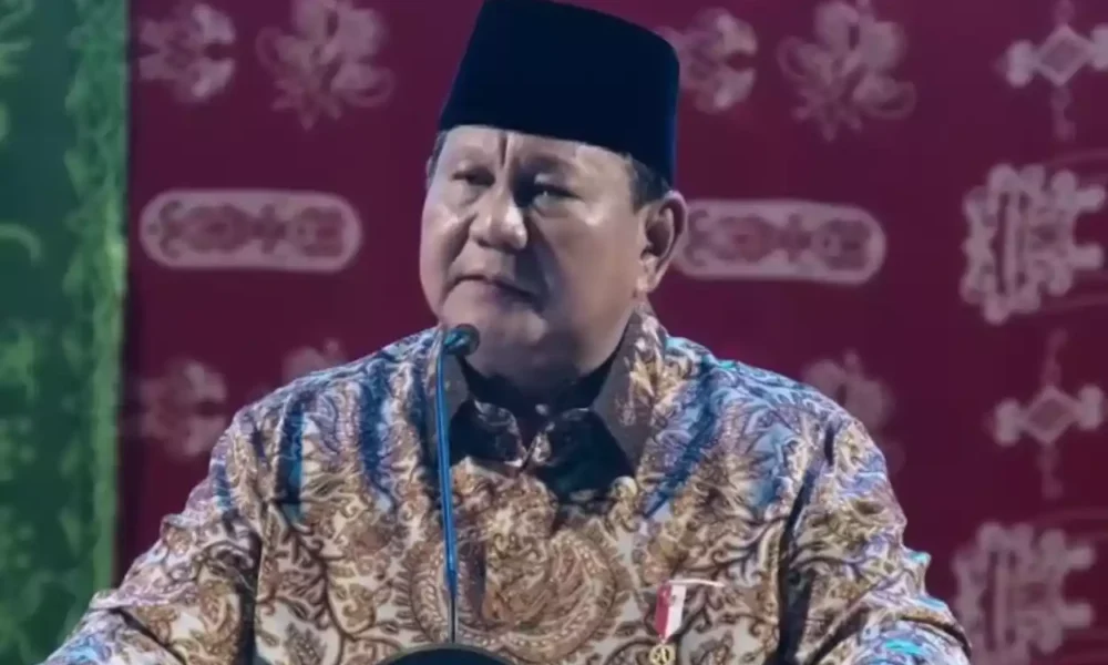 Prabowo terharu indonesia jadi negara paling bahagia di dunia