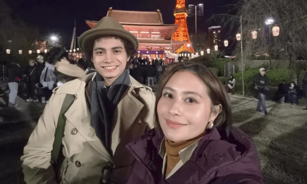 Prilly ungkap pengalaman tahun baru tanpa kembang api di jepang orang sibuk berdoa