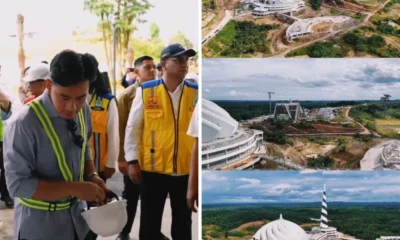 Progres capai 98,4 persen, gibran pastikan masjid negara ikn siap digunakan untuk idulfitri 2026