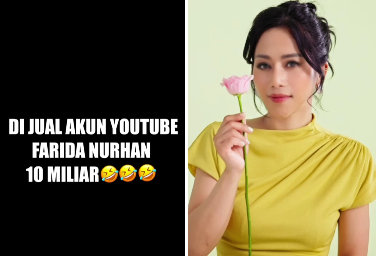 Punya 5,3 juta subscriber, farida nurhan jual akun youtube rp10 miliar!