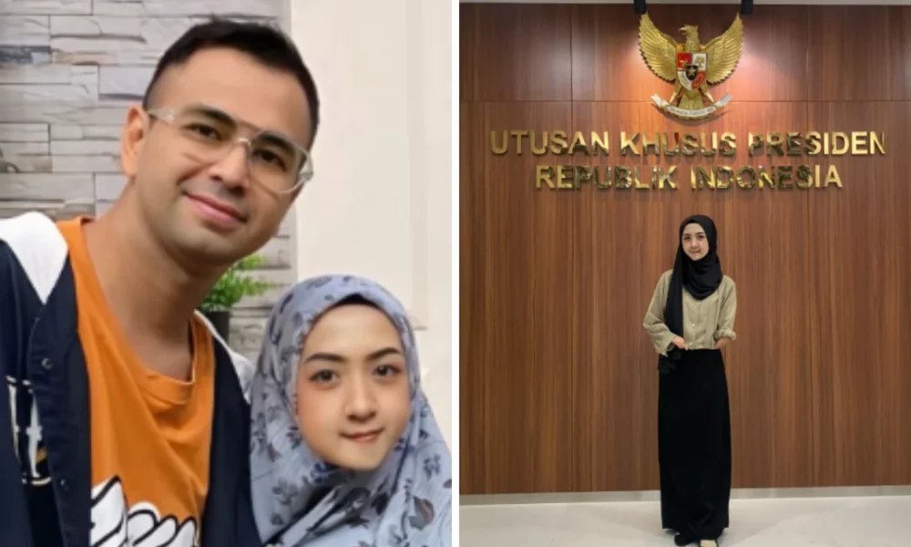 Raffi ahmad penuhi janji, angkat niatus sholihah jadi staf utusan khusus presiden