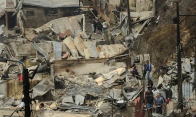 Ratusan rumah di chile terbakar, 50 ribu warga dievakuasi
