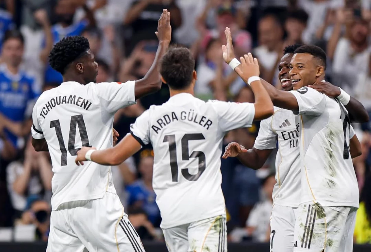 Real madrid vs monaco 6 1 mbappe dkk pesta gol di bernabeu