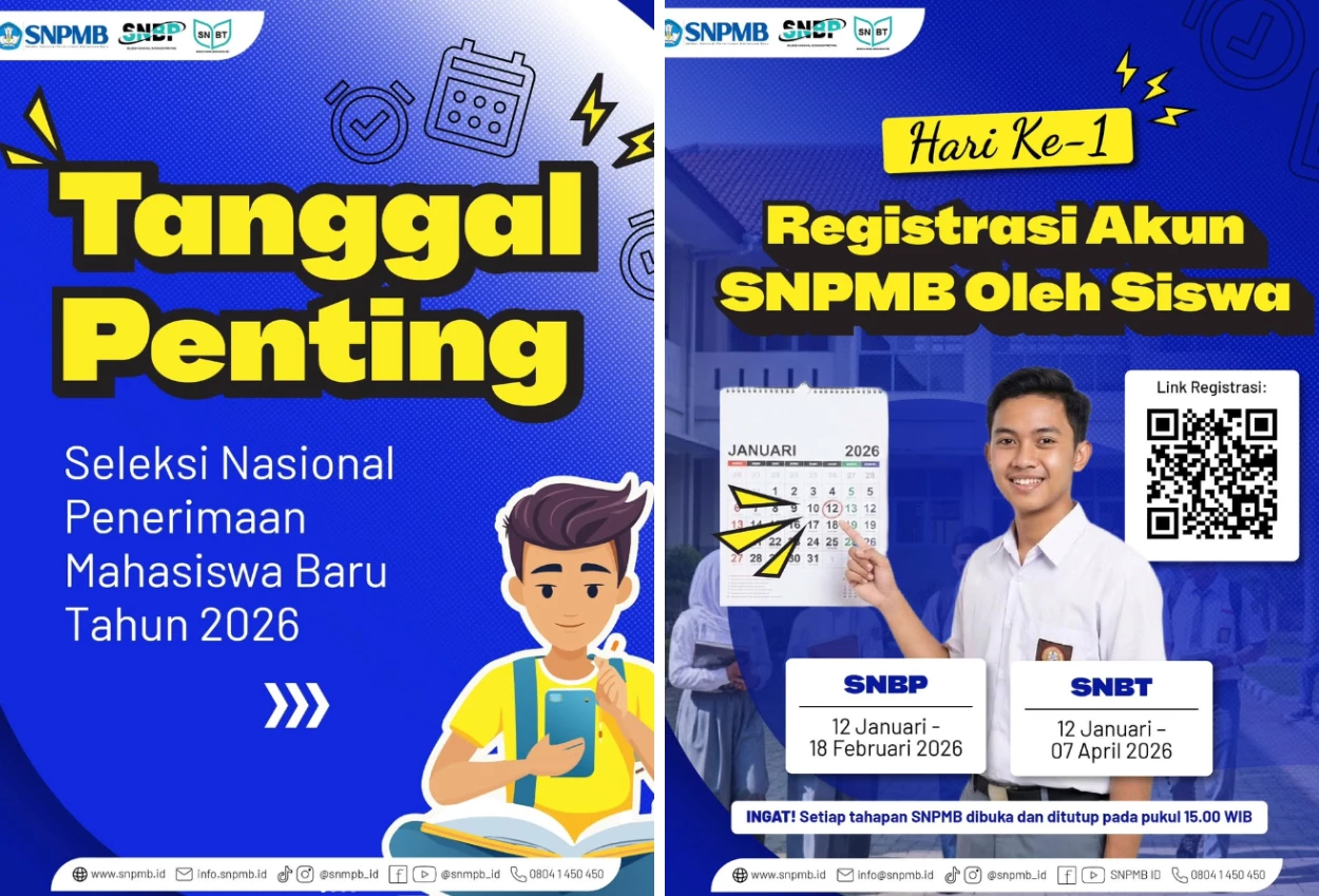 Registrasi akun snpmb 2026 resmi dibuka, simak syarat dan cara daftarnya