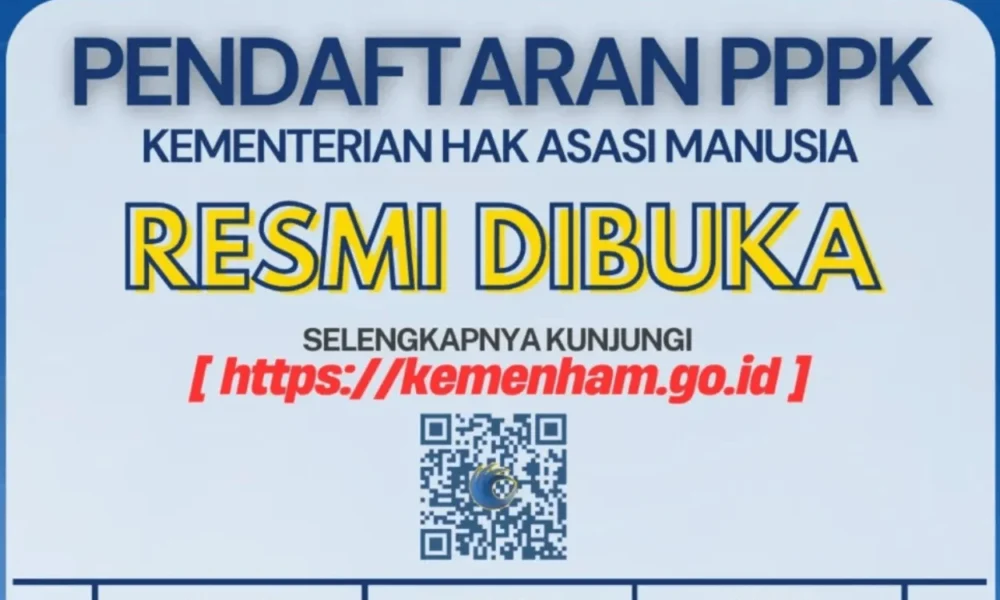 Rekrutmen pppk kemenham 2025 resmi dibuka! simak jadwal, syarat dan link daftarnya
