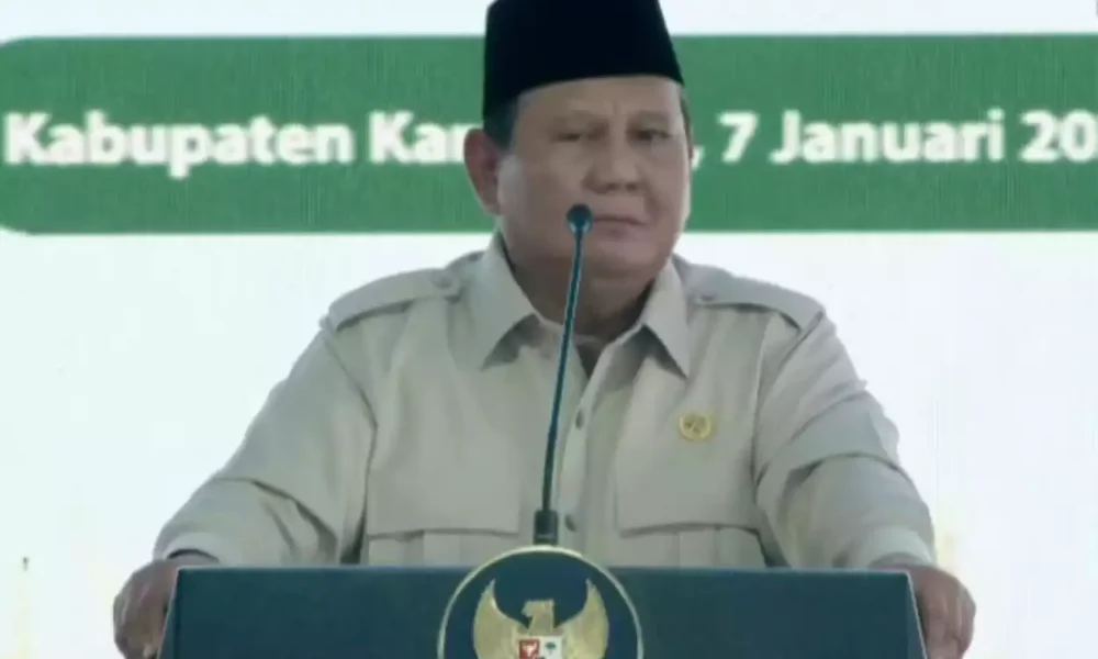 Resmi! prabowo umumkan indonesia capai swasembada pangan