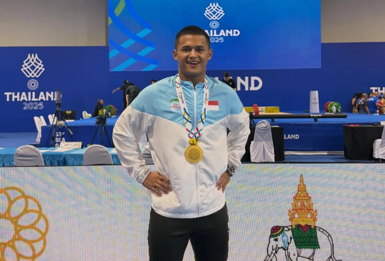 Rizki juniansyah naik pangkat 2 tingkat jadi kapten tni al usai pecahkan rekor dunia di sea games
