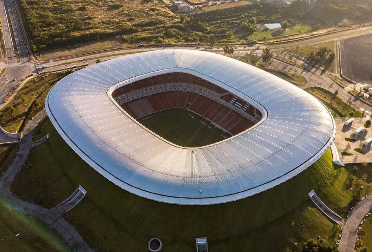 Sebanyak 456 kantong berisi sisa jasad manusia ditemukan di dekat stadion piala dunia 2026