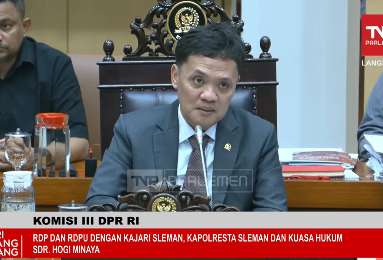 Semprot kapolres sleman, ketua komisi iii dpr namanya ngejar maling ya dipepet lah!