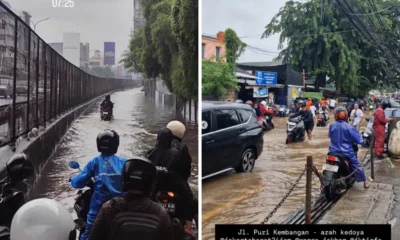 Titik banjir di jakarta jumat 23 januari pagi, ini cara pantau real time nya