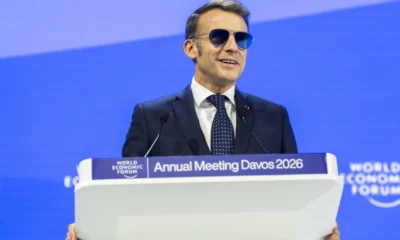 Trump ejek presiden prancis emmanuel macron di forum ekonomi dunia, ini penyebabnya