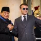 Usai lawatan ke swiss dan inggris, prabowo tiba di prancis bertemu emmanuel macron