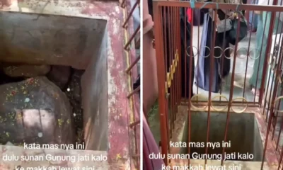 Viral! ada lubang jalan ke makkah di makam gunung jati, ini kata juru kunci