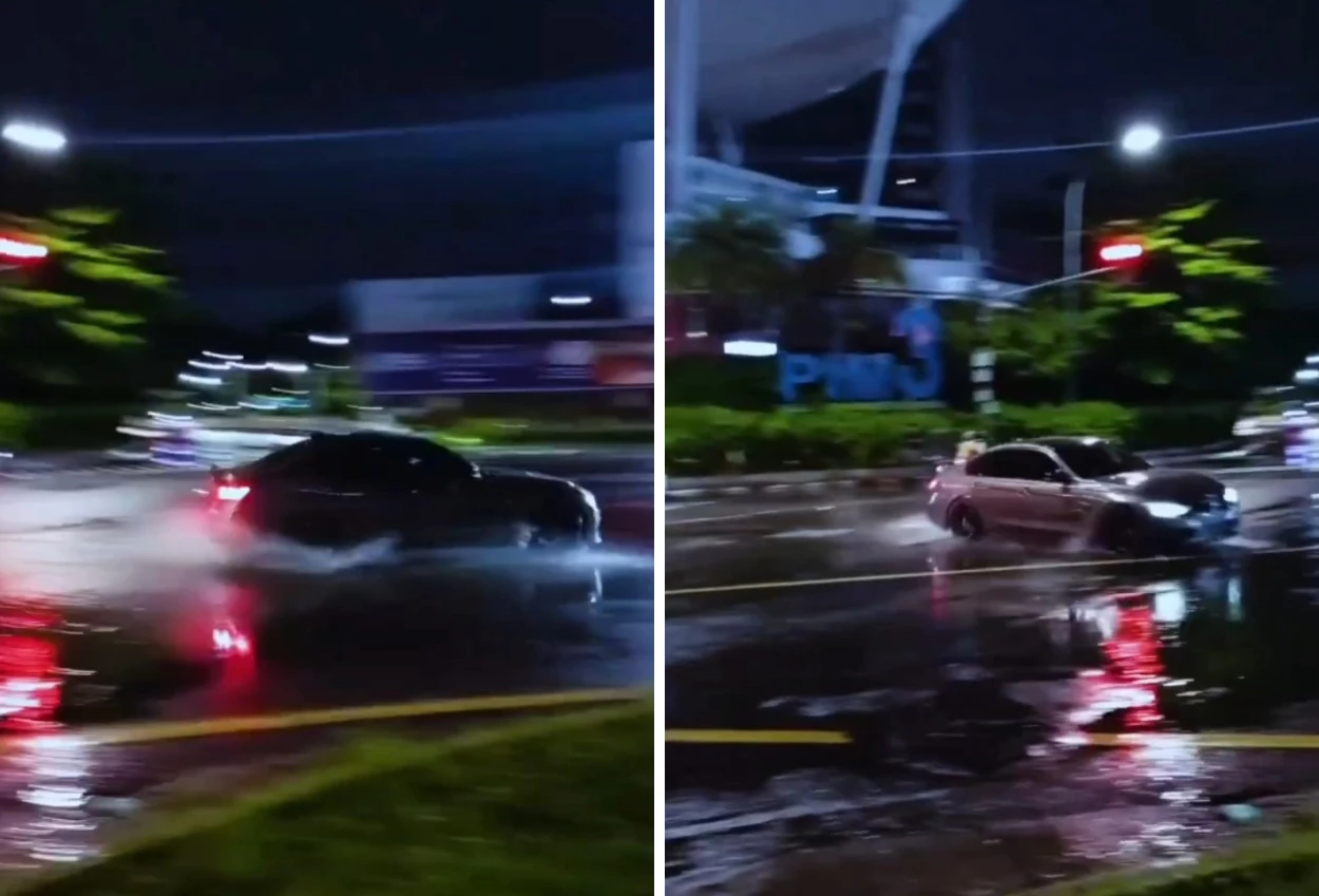 Viral aksi drifting di persimpangan pondok indah, polisi turun tangan