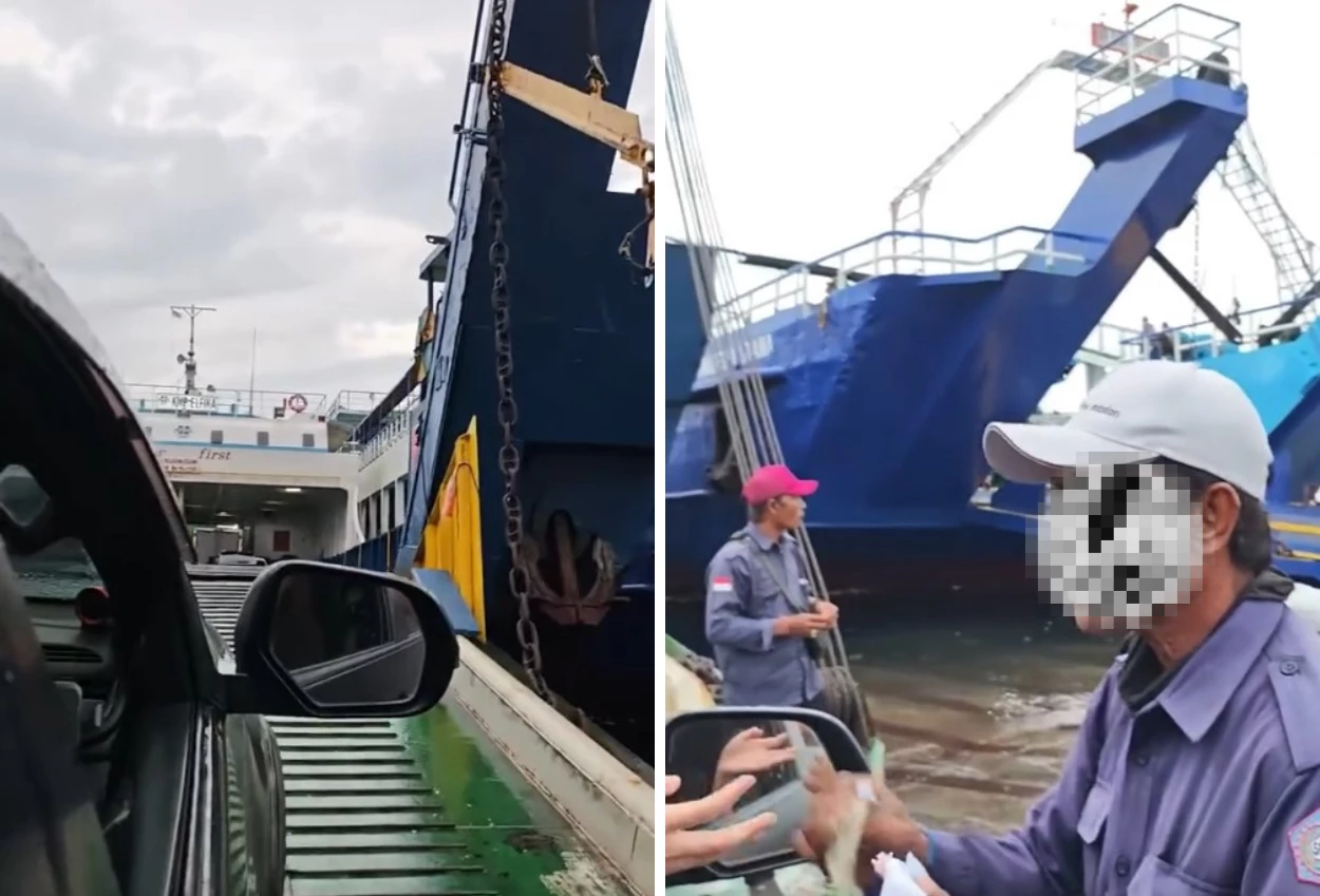 Viral dugaan pungli jasa keset rp4 ribu per mobil, pihak pelabuhan gilimanuk buka suara!