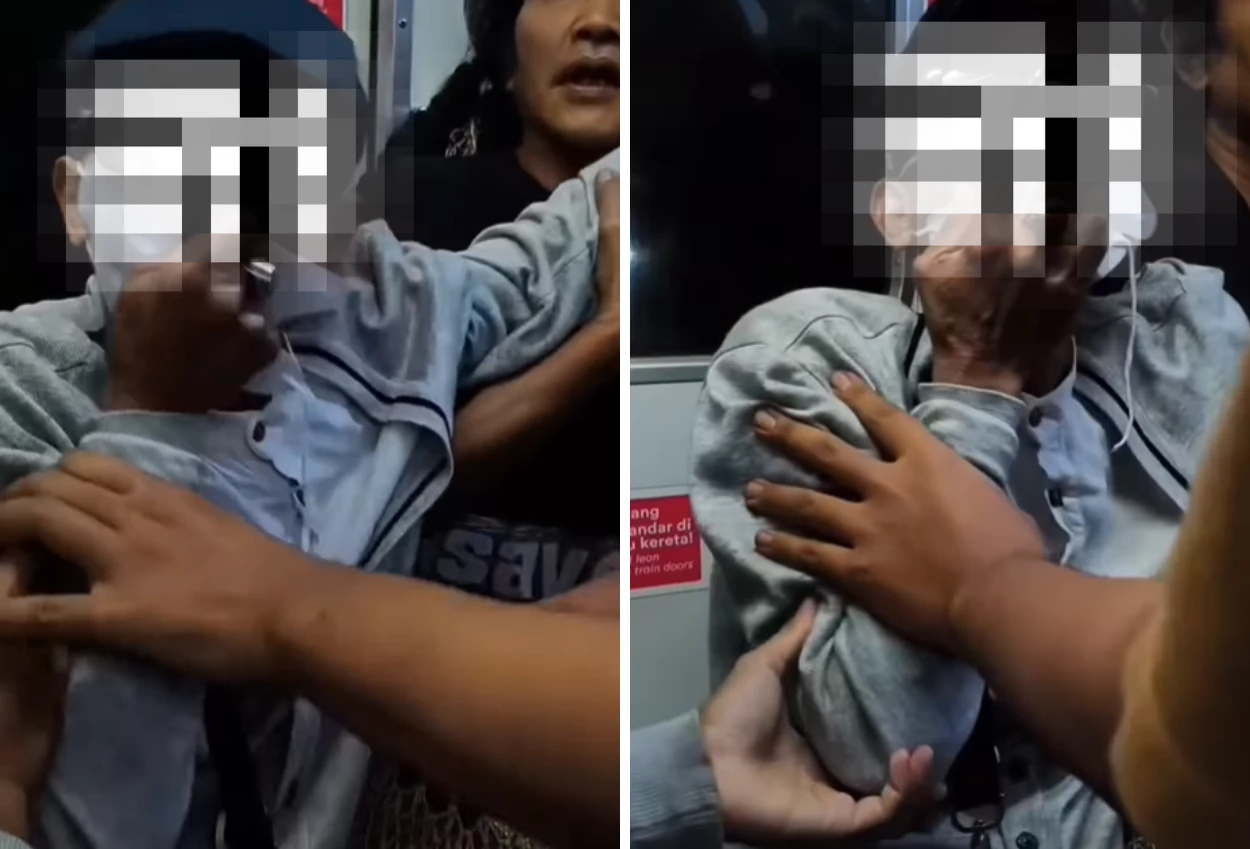 Viral! lansia lecehkan penumpang perempuan di krl