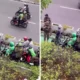 Viral! pesepeda wanita adang pemotor yang masuk jalur sepeda di sudirman