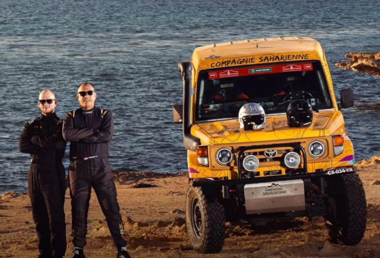 Wakili indonesia, pebalap shammie zacky baridwan debut di rally dakar 2026