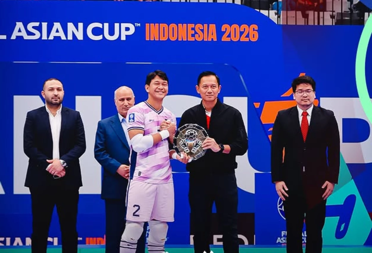 Ahmad Habiebie Dinobatkan sebagai Kiper Terbaik Piala Asia Futsal