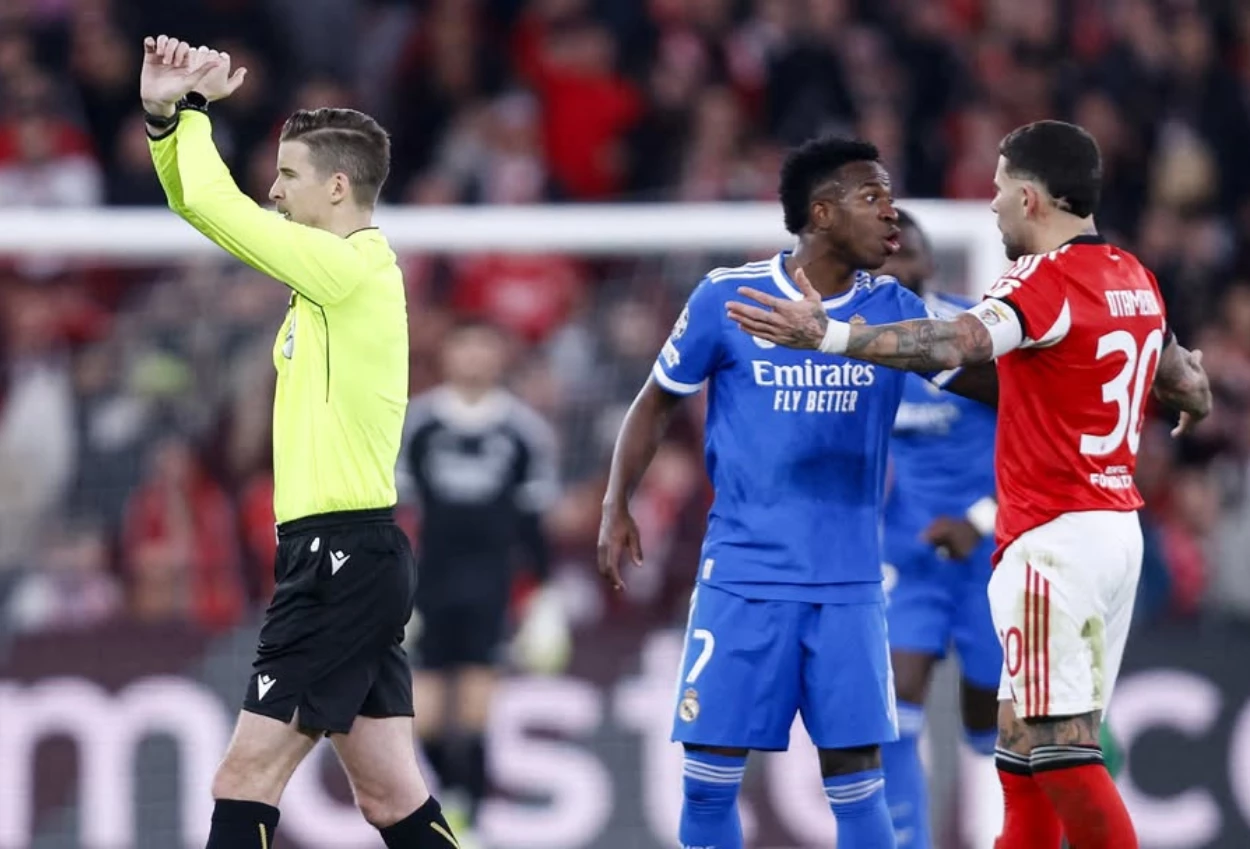 Benfica vs Real Madrid 0 1 Vinicius Junior Diduga jadi Korban Rasisme