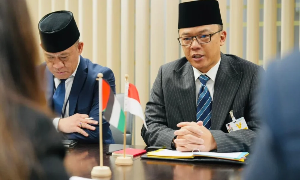 Bertemu Menlu Palestina, Menlu Sugiono Sampaikan Komitmen Perjuangkan Kemerdekaan lewat Board of Peace