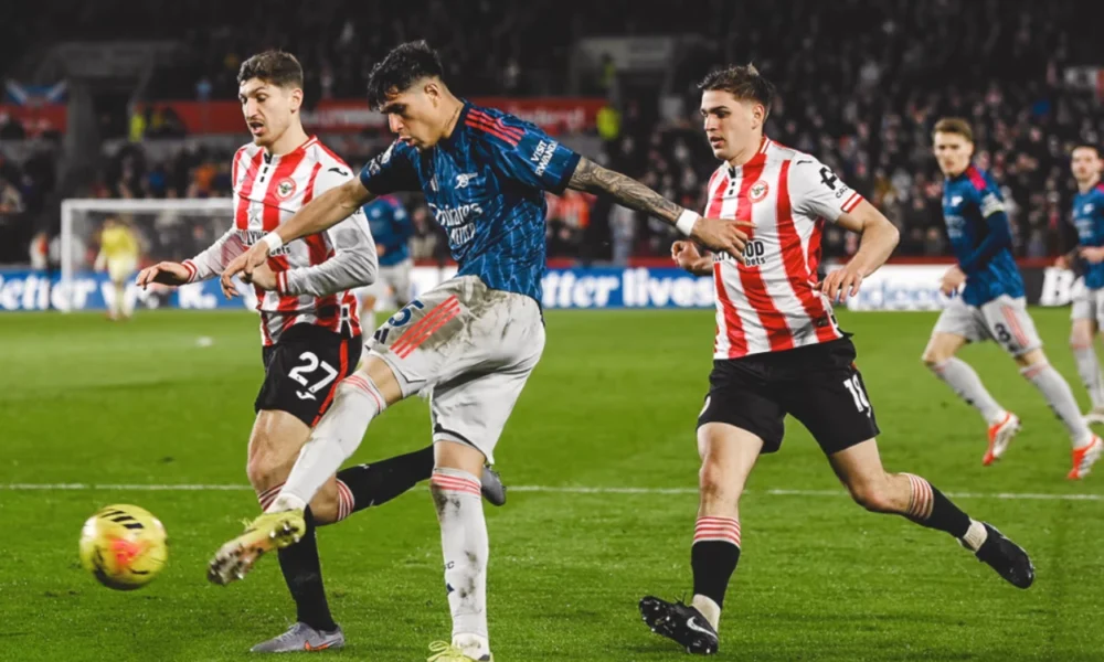 Brentford vs Arsenal 1 1 The Gunners Was was Disalip Man City (1)