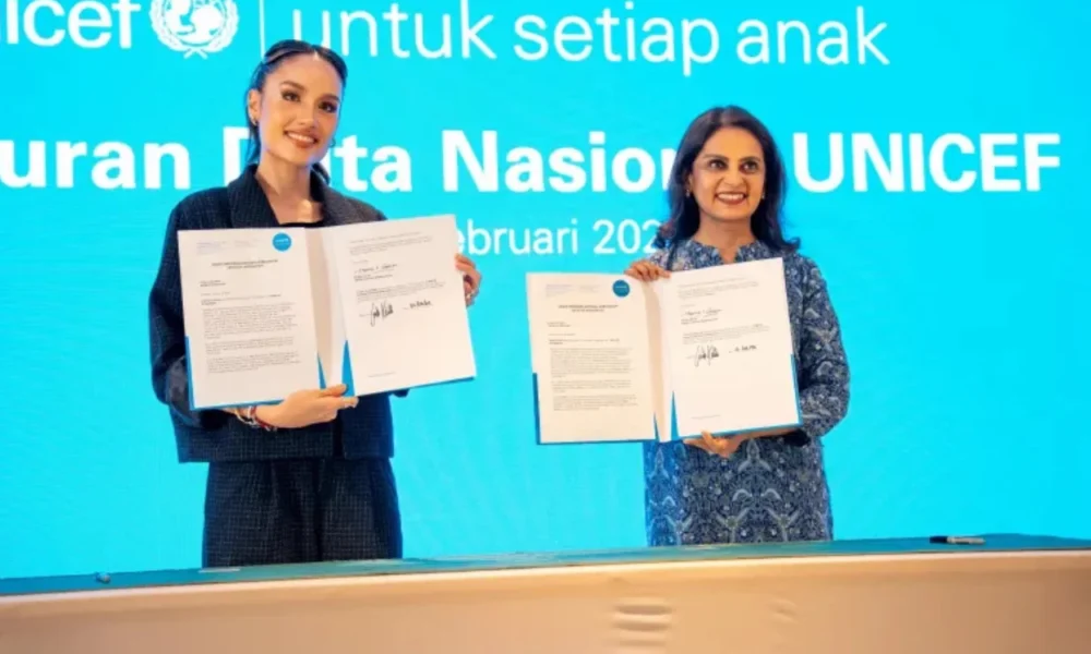 Cinta Laura Ditunjuk jadi Duta Nasional UNICEF Indonesia